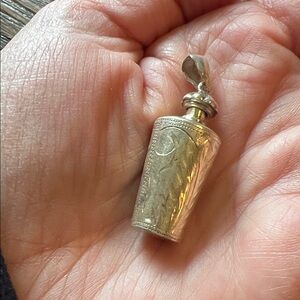 Vintage Boma 925 Sterling Silver scent perfume bottle locket